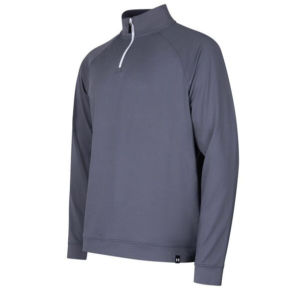 Under Armour Mens Quarter Zip Midlayer / Castle Rock